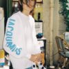 JACQUEMUS - LE SWEATSHIRT TYPO MULTI WHITE