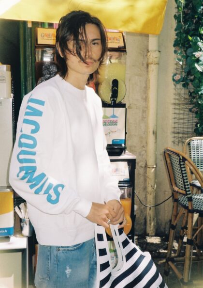JACQUEMUS - LE SWEATSHIRT TYPO MULTI WHITE