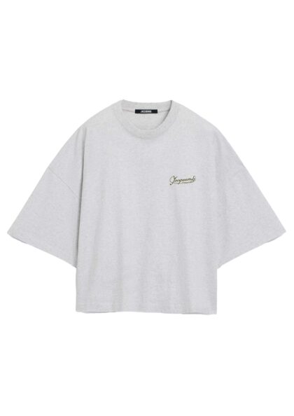 JACQUEMUS - LE T-SHIRT CORTO UNI CLUB GREY