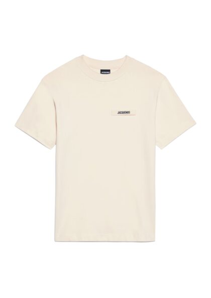 JACQUEMUS - LE T-SHIRT GROS GRAIN BEIGE
