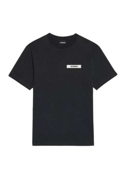 JACQUEMUS - LE T-SHIRT GROS GRAIN BLACK