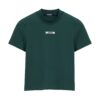 JACQUEMUS - LE T-SHIRT GROS GRAIN DARK GREEN 2 WOMEN