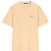 JACQUEMUS - LE T-SHIRT GROS GRAIN LIGHT BEIGE 2 MEN