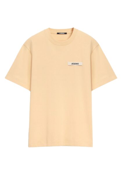 JACQUEMUS - LE T-SHIRT GROS GRAIN LIGHT BEIGE 2 MEN