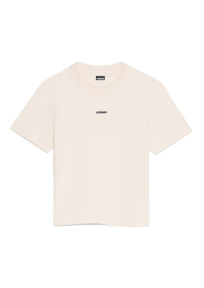 JACQUEMUS - LE T-SHIRT GROS GRAIN LIGHT BEIGE WOMEN