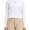 JACQUEMUS - LE T-SHIRT GROS GRAIN MANCHES LONGUES WHITE