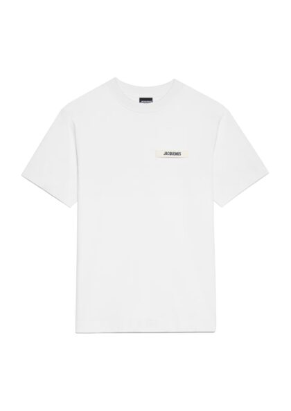 JACQUEMUS - LE T-SHIRT GROS GRAIN WHITE