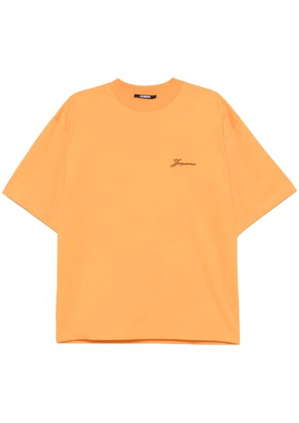 JACQUEMUS - LE T-SHIRT HALTERES ATHLETIC CLUB ORANGE