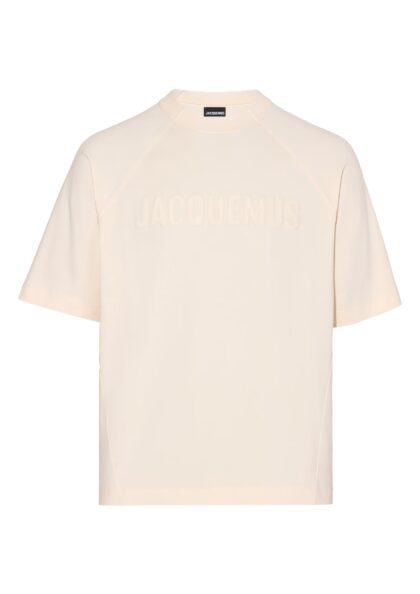 JACQUEMUS - LE T-SHIRT TYPO LIGHT BEIGE