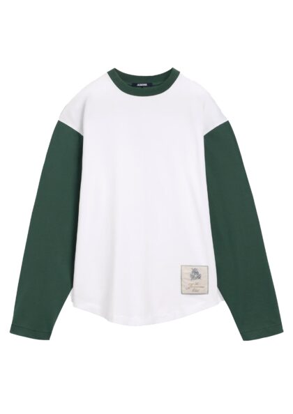 JACQUEMUS - LE TSHIRT BASEBALL ML MULTI-GREEN