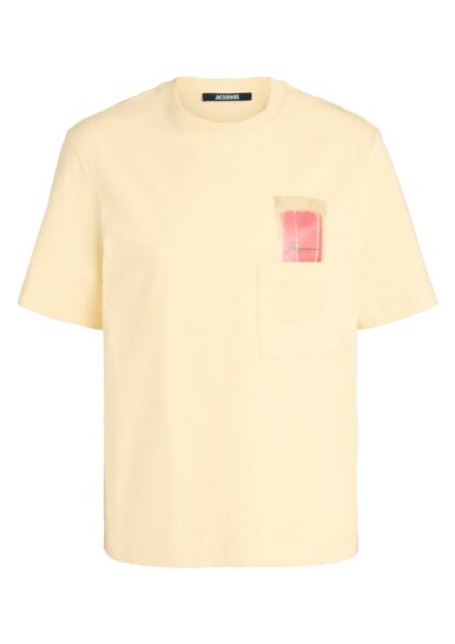 JACQUEMUS - LE TSHIRT ESQUIMAU ICE PRINT YELLOW