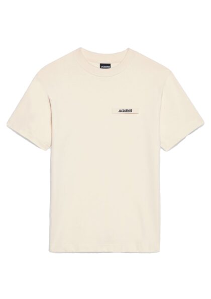 JACQUEMUS - LE TSHIRT GROS GRAIN BEIGE