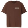 JACQUEMUS - LE TSHIRT GROS GRAIN DARK BROWN