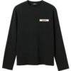JACQUEMUS - LE TSHIRT GROS GRAIN LS BLACK