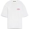 JACQUEMUS - LE TSHIRT STAZIONE - STATION PATCH WHITE