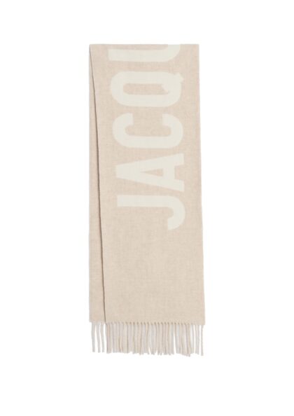 JACQUEMUS - L'ECHARPE JACQUEMUS MULTI BEIGE