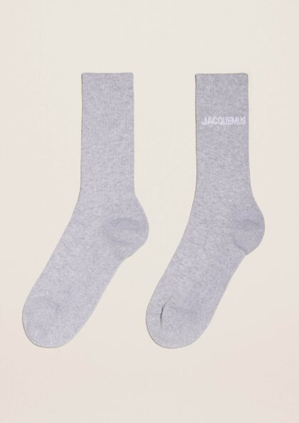 JACQUEMUS - LES CHAUSSETTES JACQUEMUS MEDIUM GREY
