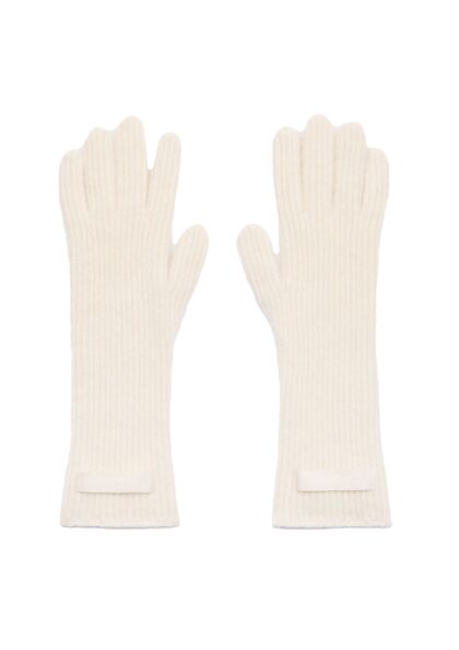 JACQUEMUS - LES GANTS GROS GRAIN OFF WHITE