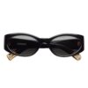 JACQUEMUS - LES LUNETTES OVALO BLACK