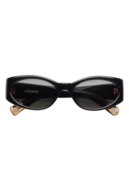 JACQUEMUS - LES LUNETTES OVALO BLACK